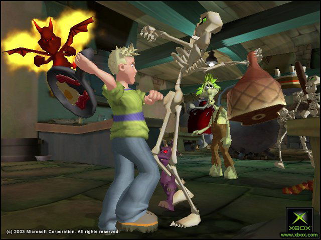 Grabbed by the Ghoulies [Original Xbox Game] image 7