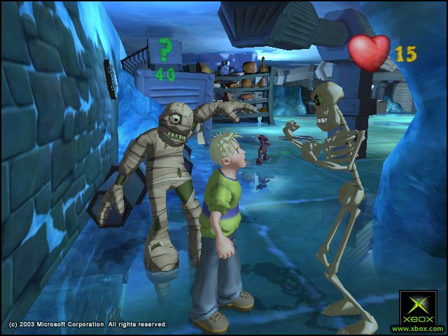 Grabbed by the Ghoulies [Original Xbox Game] image 9