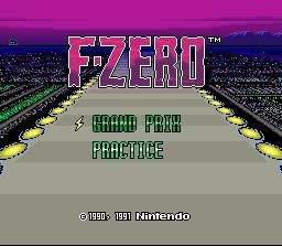 F-Zero (Player's Choice)