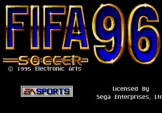 FIFA Soccer 96 İçin Sega Mega Drive / Sega Genesis