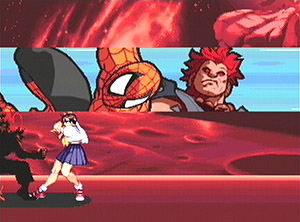 Marvel Super Heroes vs. Street Fighter (w/4MB Ram Cart) image 8