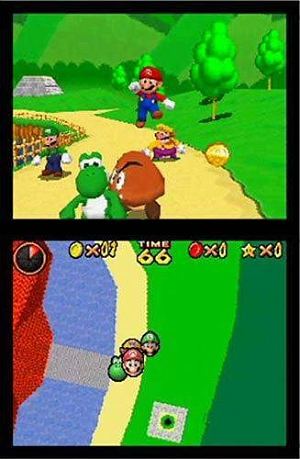 Super Mario 64 DS Nintendo Video Game Japan 2004 Complete Works
