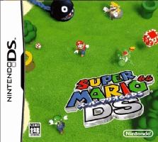 Nintendo DS New Super Mario Bros & 64 2 game set Japan NDS
