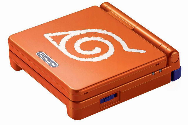 Game Boy Advance SP - Naruto Orange (110V) image 2