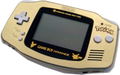 Game Boy Advance Console (Pokemon Center NY Gold Limited Edition) thumbnail 2