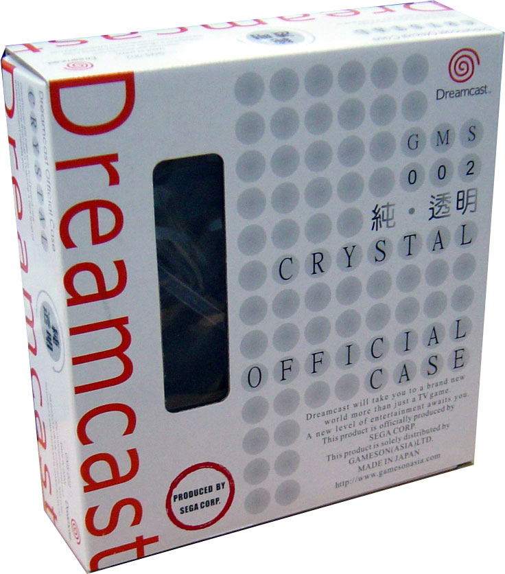 Dreamcast Official Case Crystal GMS-002 image 1