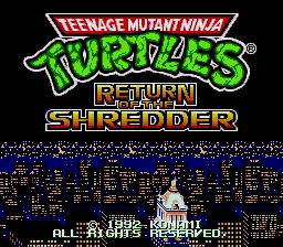 Teenage Mutant Ninja Turtles: Return of the Shredder image 3