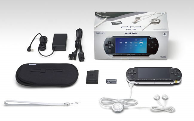 PSP PlayStation Portable Value Pack (PSP-1000K) image 1