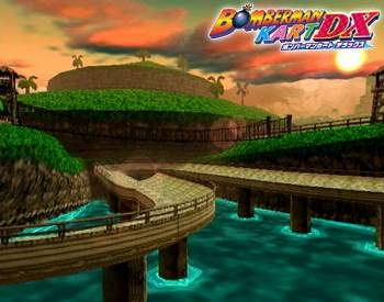 Bomberman Kart DX (Hudson the Best) image 12