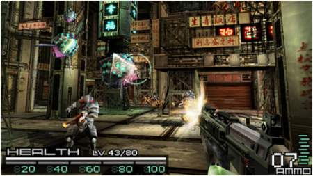 Test de Coded Arms Contagion sur Sony PSP Test de Coded Arms Contagion sur Sony PSP
