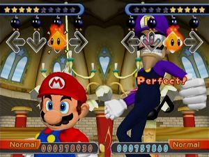 Dance Dance Revolution with Mario (w/ Dancing Controller)