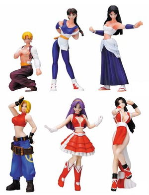 King of Fighters Gals Collection Part.1 Gashapon_