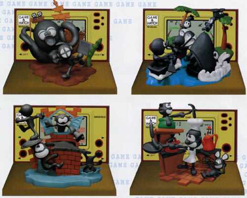Nintendo Game & Watch Vignette: (D) MANHOLE image 1