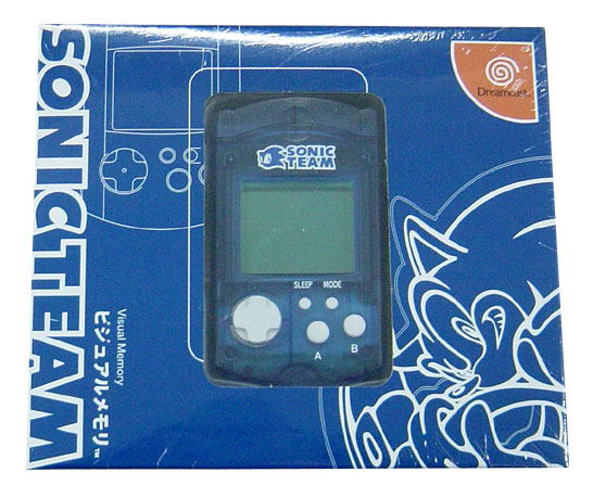 Dreamcast Visual Memory Card VMS/VMU (Sonic Team Design) image 1