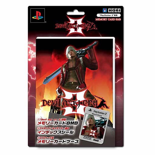 Devil May Cry 3 Memory Card 8MB para PlayStation 2