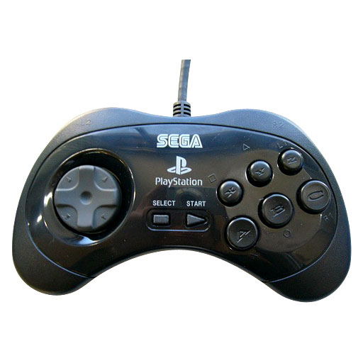 Sega Saturn Control Pad (black) image 1