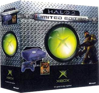 Xbox Ice Blue Halo 2 Limited Edition image 1