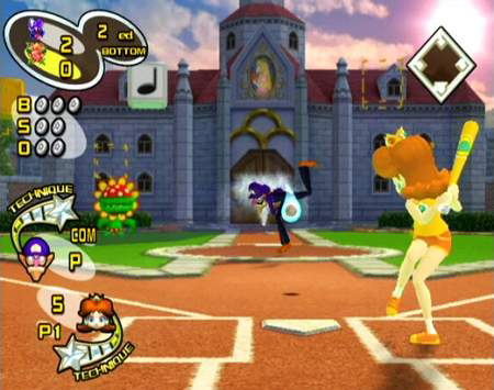 Super Mario Stadium Miracle Baseball image 3