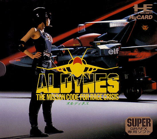 NEC SuperGrafx HuCARD NTSC-J - Aldynes - The Mission Code For NEC SuperGrafx HuCARD NTSC-J - Aldynes - The Mission Code For