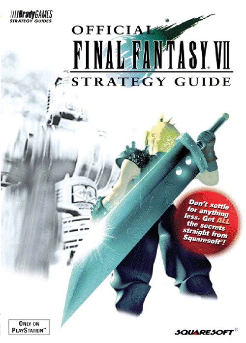 BradyGames Final Fantasy VII Official Guide image 1
