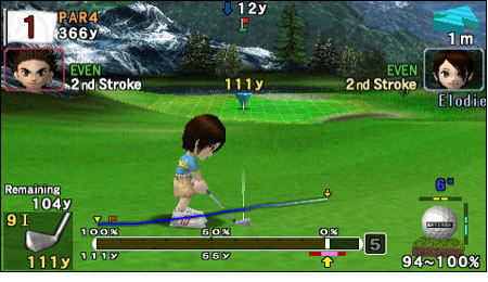Minna no Golf Portable image 6