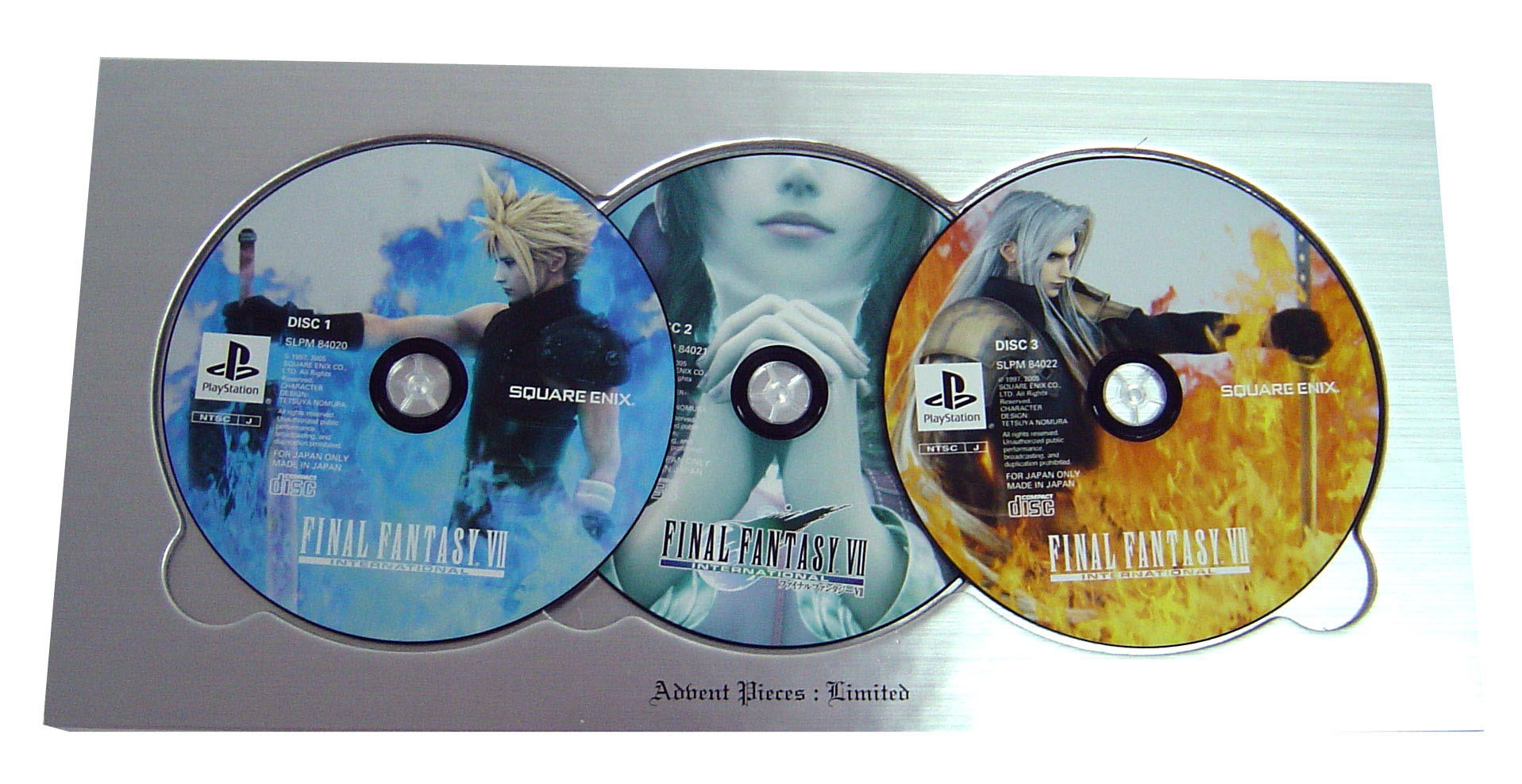 Final Fantasy VII Advent Children Advent Pieces: Limited