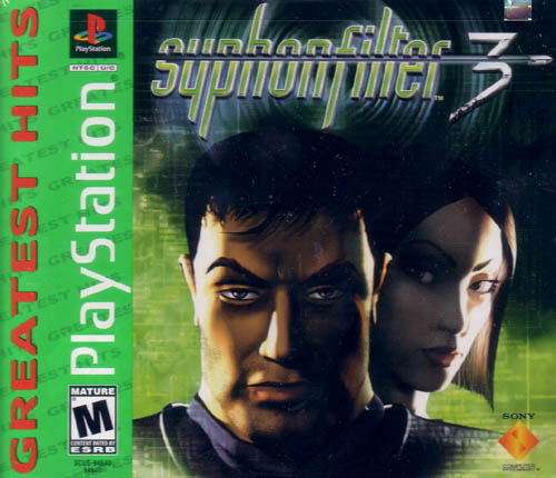 Syphon Filter (Greatest Hits) - PlayStation 1 (PS1) Game COMPLETE