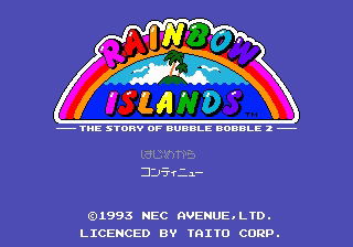 Rainbow Islands image 2