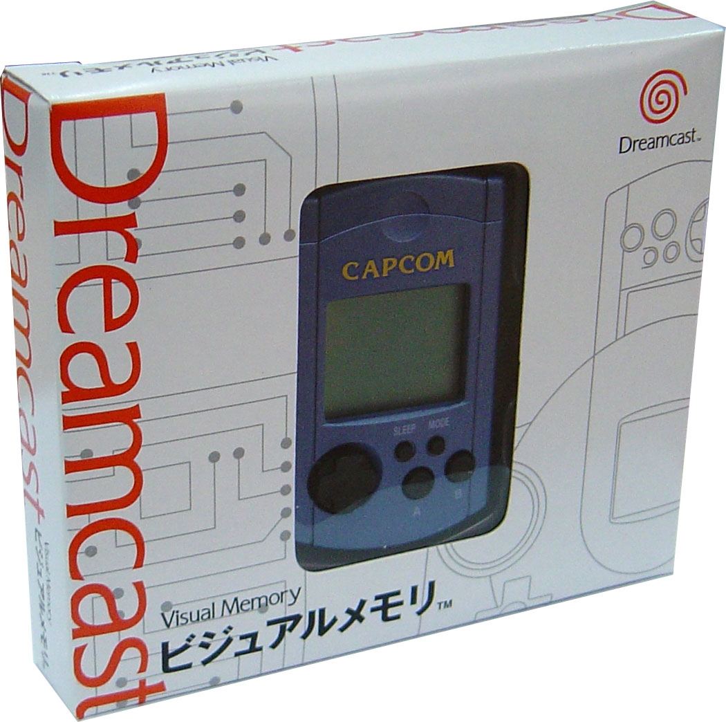 Dreamcast Visual Memory Card VMS/VMU (Capcom Design) for Dreamcast -  Bitcoin & Lightning accepted