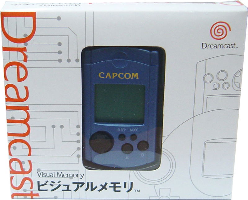 Dreamcast Visual Memory Card VMS/VMU (Capcom Design) image 2