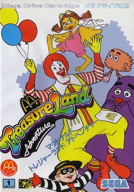McDonald's Treasure Land Adventure for Sega Mega Drive / Sega 