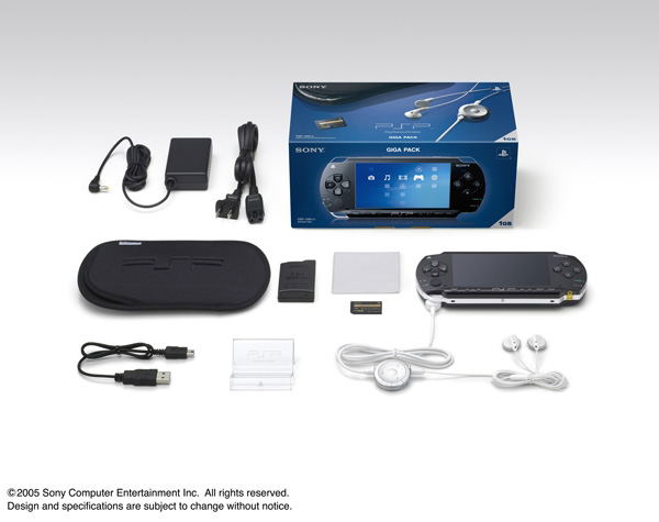 PSP PlayStation Portable Giga Pack (PSP-1000G1) image 1