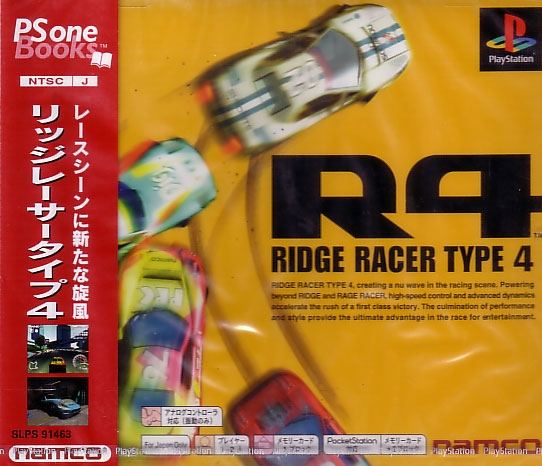 R4: Ridge Racer Type 4 (PSOne Books) for PlayStation