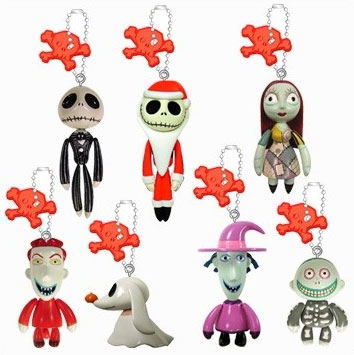 Tim Burton's The Nightmare before Christmas Swing Keychain Gashapon image 1