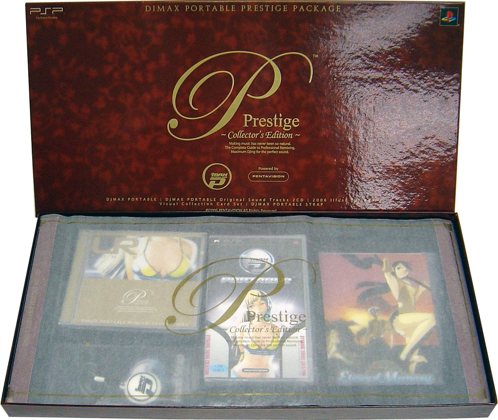 DJ Max Portable [Prestige Box Set Collector's Edition] for Sony PSP