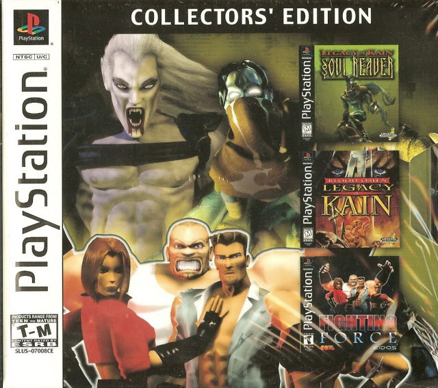 Blood Omen: Legacy of Kain / Legacy of Kain: Soul Reaver / Fighting Force (Collector's Edition) image 1