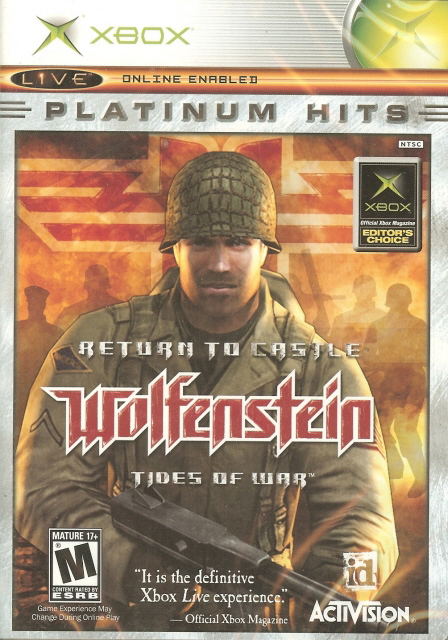 Return to Castle Wolfenstein: Tides of War (Platinum Hits) image 1