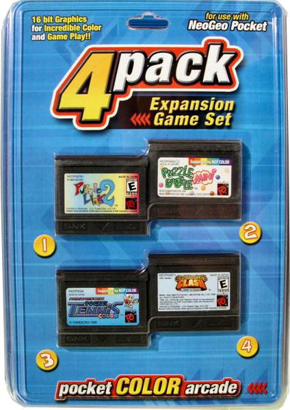 NeoGeo Pocket 4 Pack Expansion Game Set - Pack B image 1