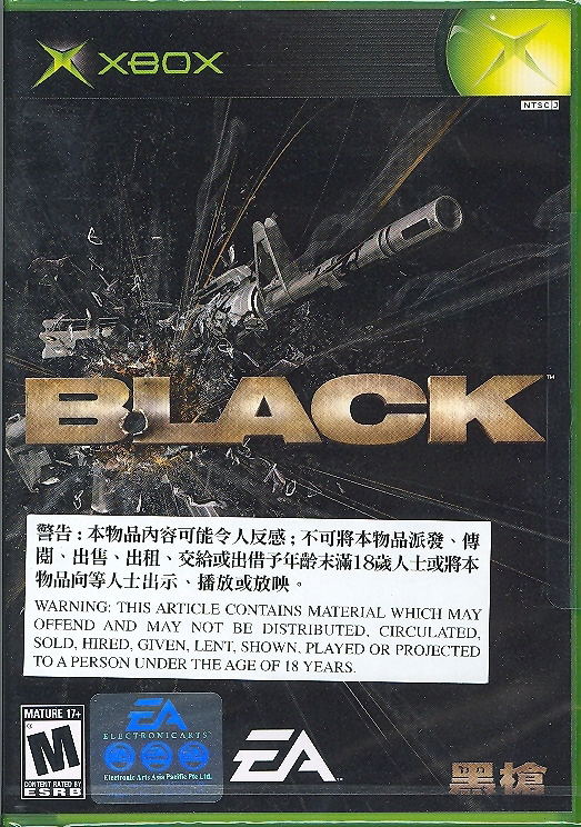 BLACK [Original Xbox Game] image 1