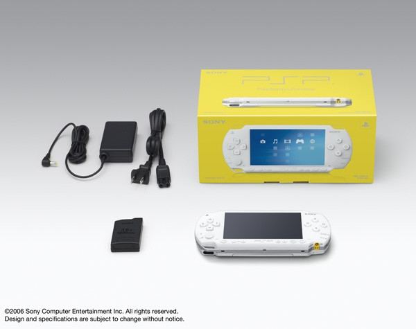 PSP PlayStation Portable - Ceramic White (PSP-1000CW)