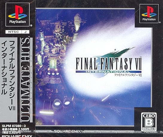 Final Fantasy VII International (Ultimate Hits) for PlayStation 