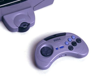 Saturn Cordless Joypad - grey (w/o receiver) image 1
