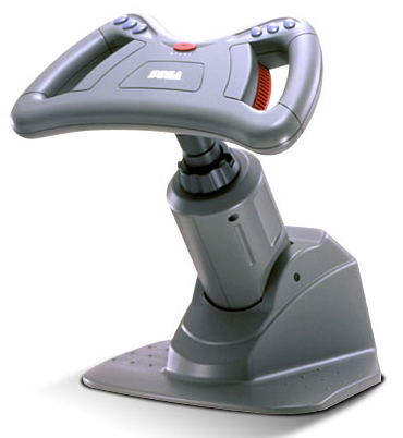 Sega Saturn Racing Wheel (Myst Gray) image 1