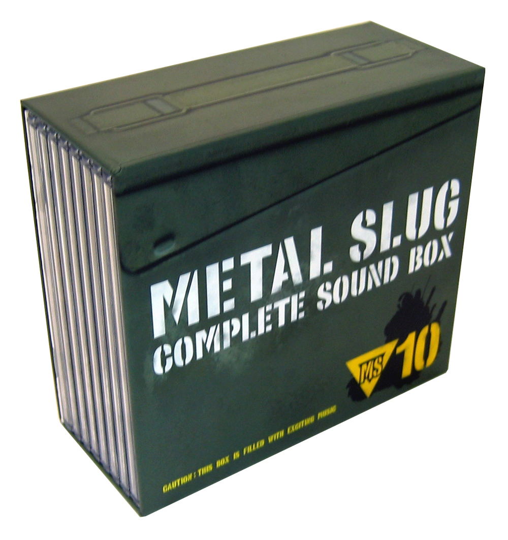 Metal Slug Complete Sound Box (OST) - Coffret CD SNK 2006 - Ouvert Comme Neuf