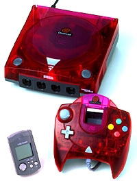 Dreamcast Console - BioHazard Special Edition Bundle red version (Japanese version) image 2