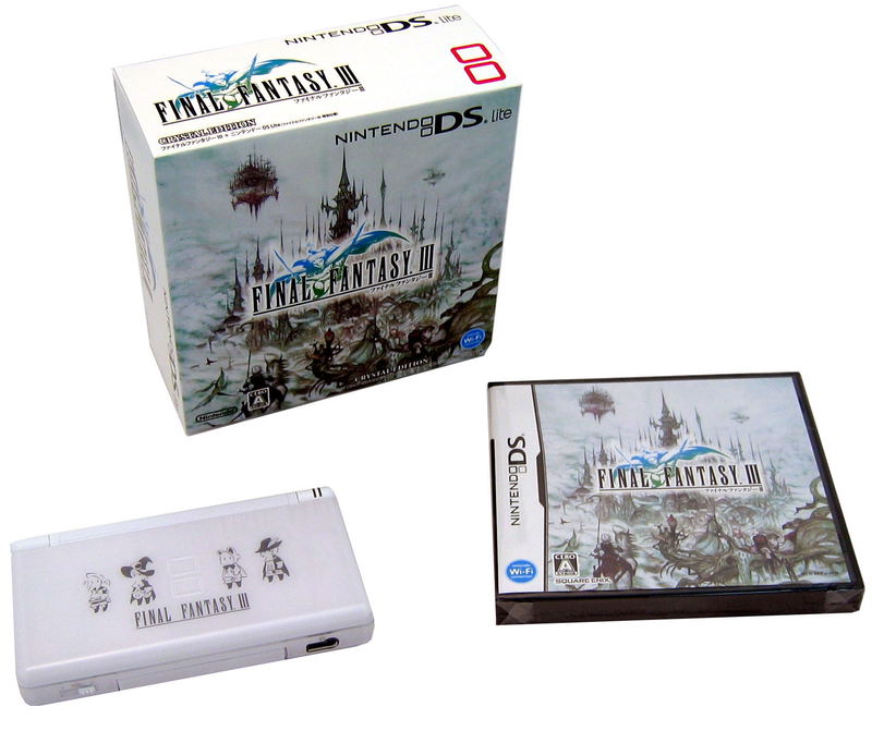 希少】ニンテンドーDS Lite FF3 クリスタルエディション（Nintendo DS 