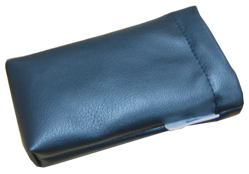 Lite Slipon Like Leather Pouch - Black image 1