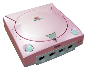 Dreamcast Console - D-Direct Pearl Pink Special Edition (Japanese version)