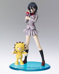 Bleach 1/8 Scale Pre-Painted PVC Figure: Rukia Kuchiki & Kon_