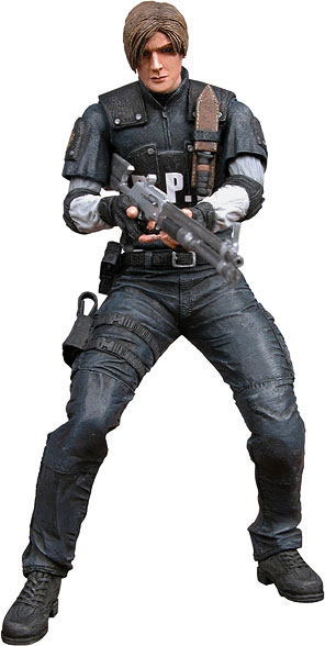 Resident Evil 4 Action Figure: Leon S. Kennedy (R.P.D. Uniform)_